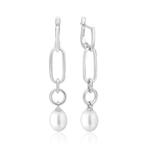 Cercei lungi argint cu perle naturale albe DiAmanti SK25257EL_W-G (Argint 925‰ 5 g.) Cercei lungi argint cu perle naturale albe DiAmanti SK25257EL_W-G (Argint 925‰ 5 g.)